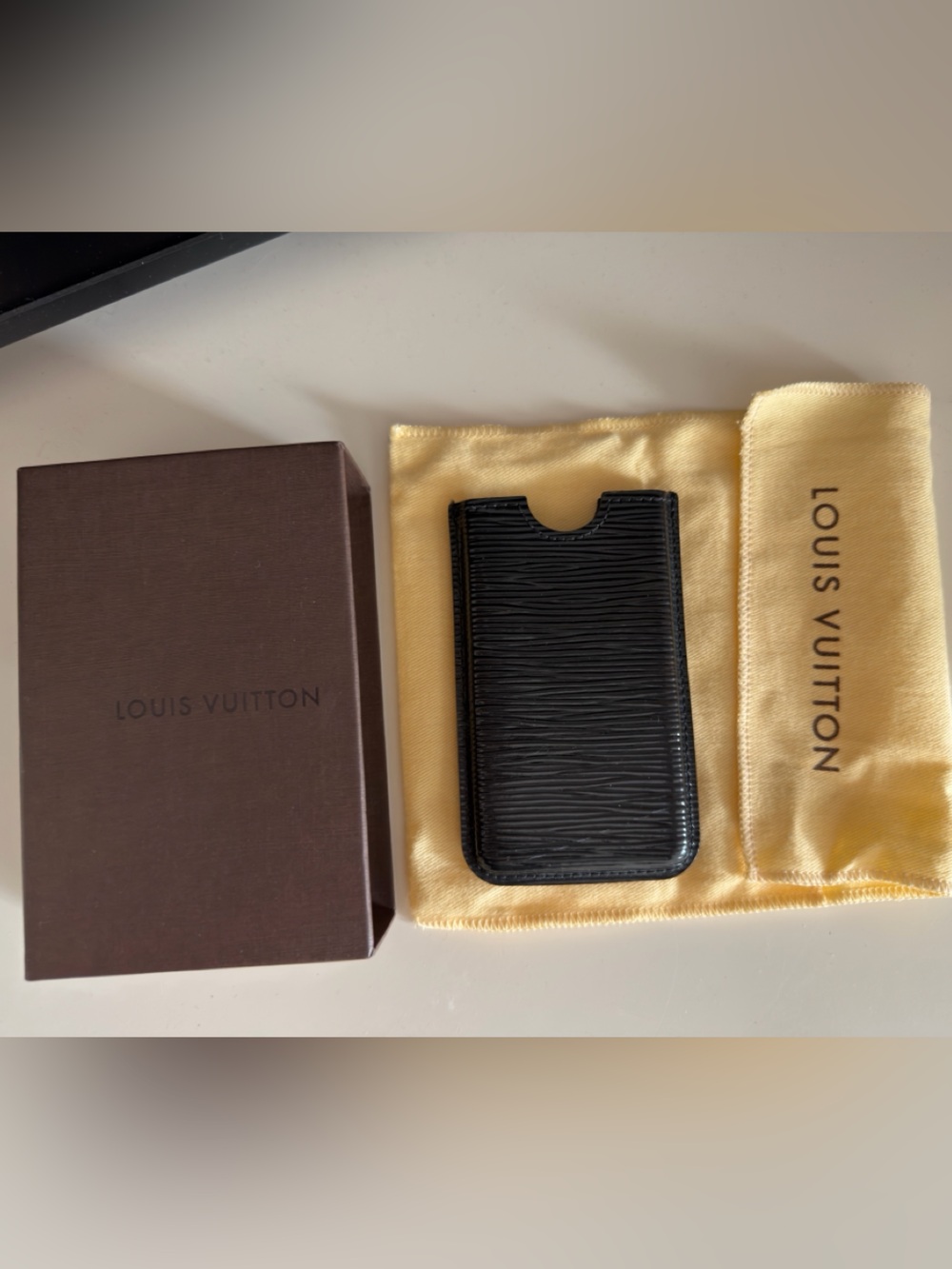 Louis Vuitton Epi Electric Phone Sleeve Circa 2009